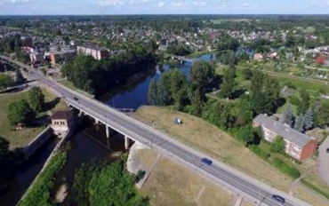 Tilts pār Dubnas upi Līvānu pilsētā (Rīgas ielā)
