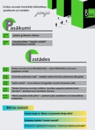 Izstādes un pasākumi Līvānu bibliotēkā jūnijā
