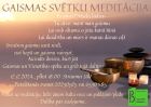 Gaismas svētku meditācija Līvānu bibliotēkā