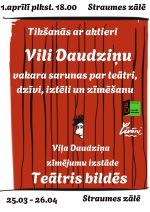 Vilis Daudziņš Līvānu bibliotēkā