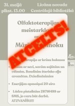 !ATCELTS! Olfaktoterapijas meistarklase Līvānu bibliotēkā