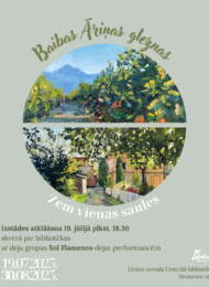 Baibas Āriņas gleznu izstāde “Zem vienas saules”