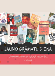 5. jūlijā – JAUNO GRĀMATU DIENA!