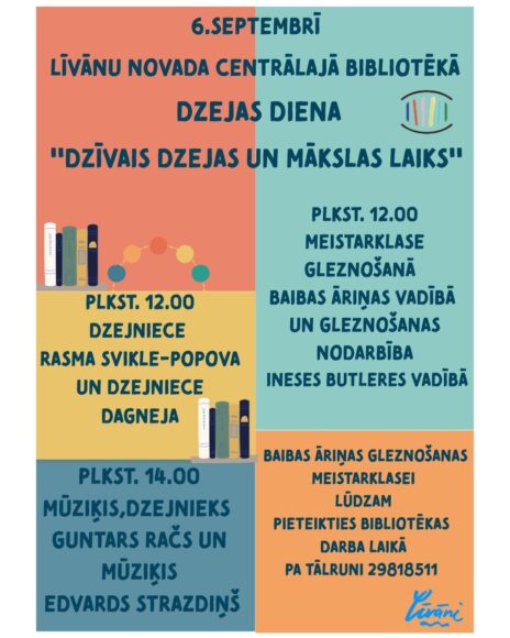 Dzejas diena “Dzīvais dzejas un mākslas laiks”