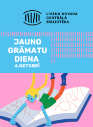 Jauno grāmatu diena 4.oktobrī