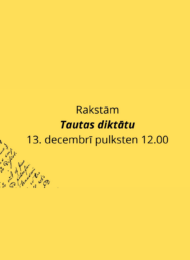 Tautas diktāts Līvānu novada Centrālajā bibliotēkā