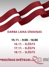 Darba laika izmaiņas svētku laikā