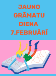 Jauno grāmatu diena 7. februārī!