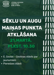 Sēklu un augu maiņas punkta atklāšana