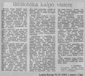 Bibliotēku nedēļa 2026