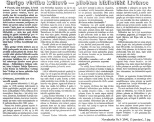 Bibliotēku nedēļa 2026