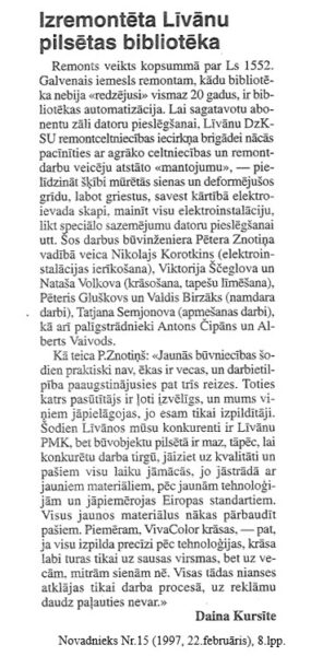 Bibliotēku nedēļa 2026