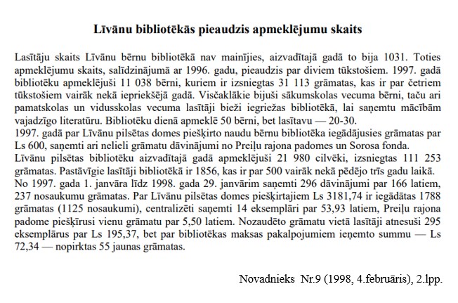 Bibliotēku nedēļa 2026