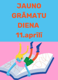 Jauno grāmatu diena 11.aprīlī!