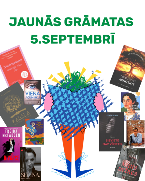 Jauno grāmatu diena 5.septembrī!